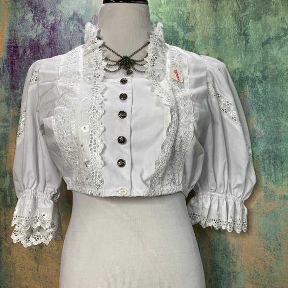 📌Authentic traditional high-quality Bavarian Dirndl with Blouse & Apron - Picture 5 of 14